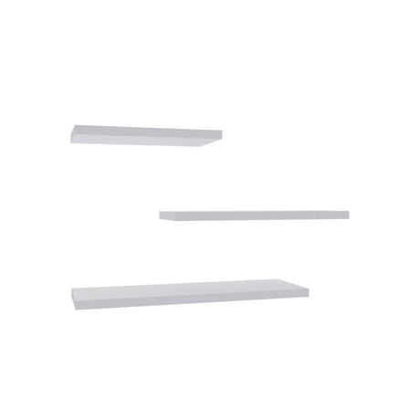Raft perete Leila set de 3 pachet, Diverse culori, 40x14 cm