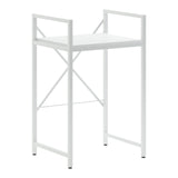 Raft suport pentru masina de spalat si uscator Delavar, Metal, 72x60x116 cm - Raft suport pentru masina de spalat si uscator Delavar, Metal, 72x60x116 cm