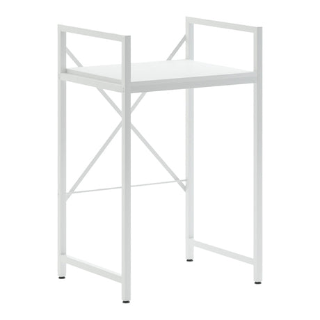 Raft suport pentru masina de spalat si uscator Delavar, Metal, 72x60x116 cm