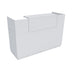 Receptie cu functie Lotus, Stejar/Gri închis, 140x70x110 cm - 069-000102