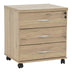 Rollbox cu rotile Anze, Natural, 48x38x53 cm