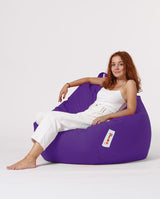 Sac Fotoliu puf, dehusabil, Dirtproof, Interior/exterior, impermeabil, Garden Bean Bag Anelka, 115x130x39 cm - Violet