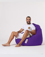 Sac Fotoliu puf, dehusabil, Dirtproof, Interior/exterior, impermeabil, Garden Bean Bag Anelka, 115x130x39 cm - Violet