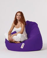 Sac Fotoliu puf, dehusabil, Dirtproof, Interior/exterior, impermeabil, Garden Bean Bag Anelka, 115x130x39 cm - Violet