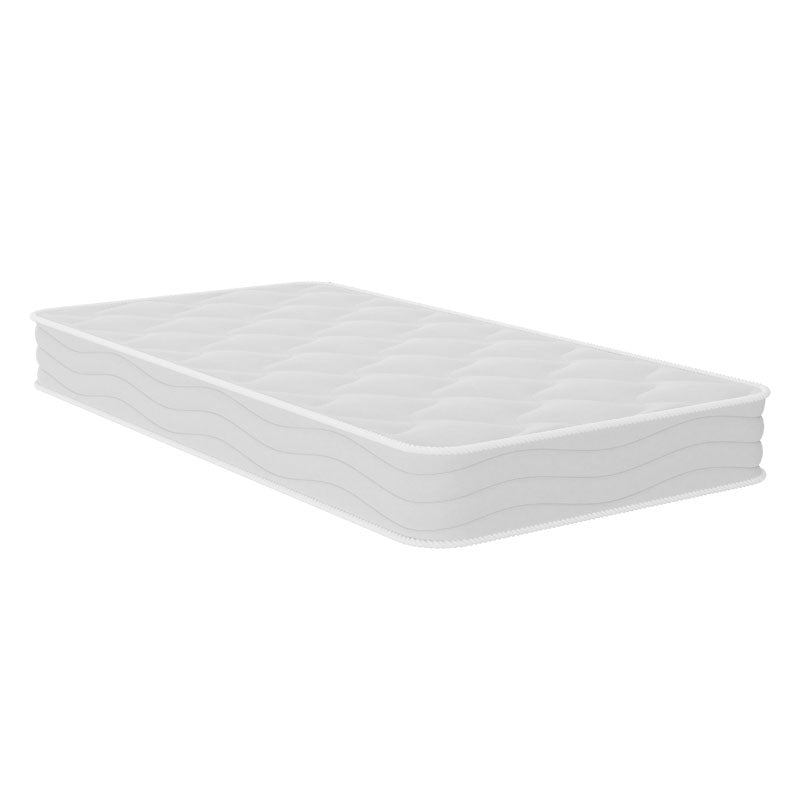 Saltea Cotton Baby Chic Strom cu o singura fata 14cm, Alb, 70x140 cm