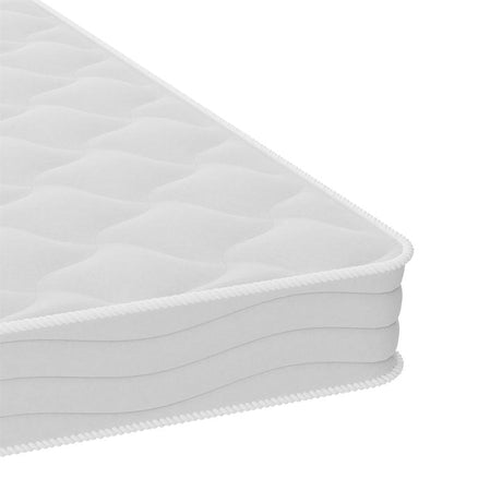 Saltea Cotton Baby Chic Strom cu o singura fata 14cm, Alb, 70x140 cm