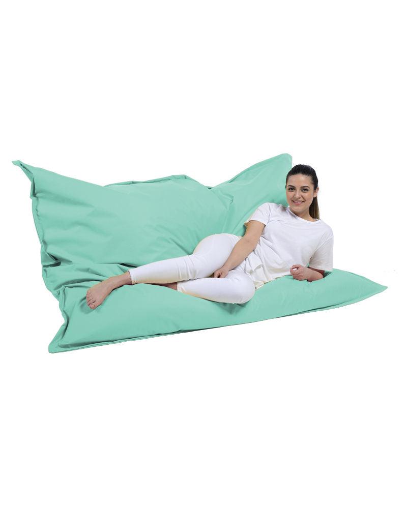 Saltea / Fotoliu Puf, Bean Bag Extra Arda, 180x140x30 cm - Turcoaz