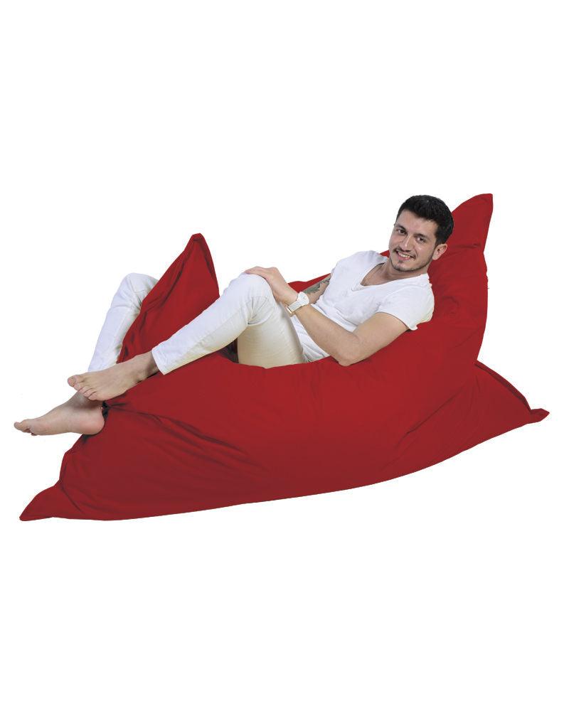 Saltea / Fotoliu Puf, Bean Bag Extra Arda, 180x140x30 cm - Roșu