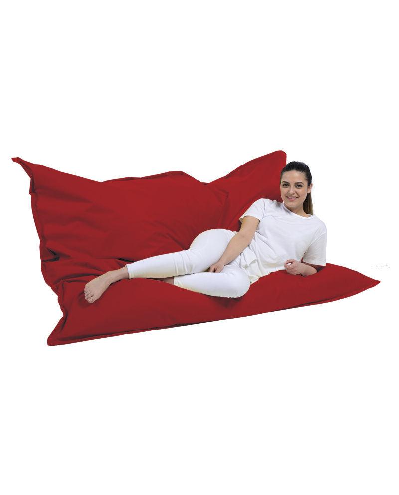 Saltea / Fotoliu Puf, Bean Bag Extra Arda, 180x140x30 cm - Roșu