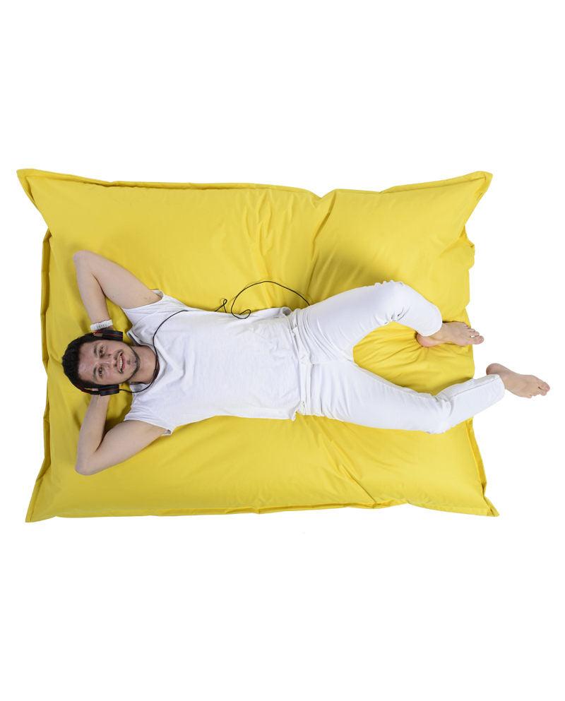 Saltea / Fotoliu Puf, Bean Bag Extra Arda, 180x140x30 cm - Galben