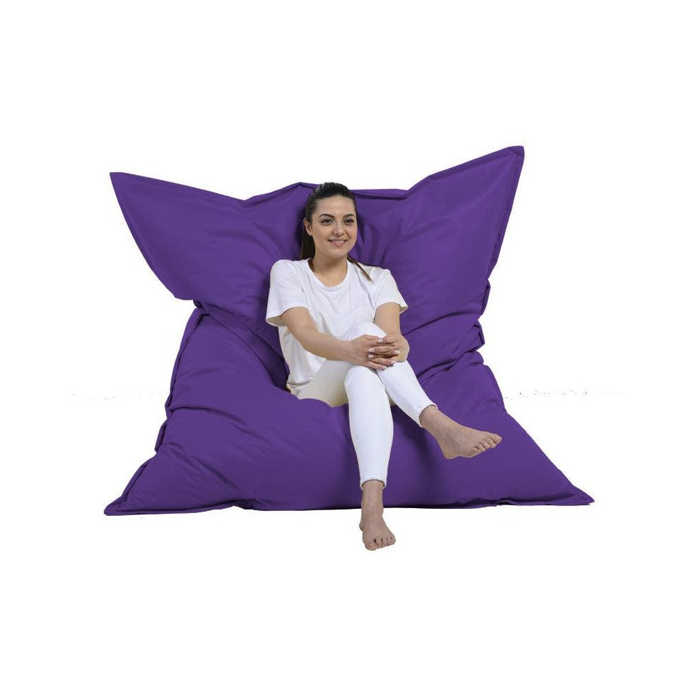 Saltea / Fotoliu Puf, Bean Bag Extra Arda, 180x140x30 cm - Violet