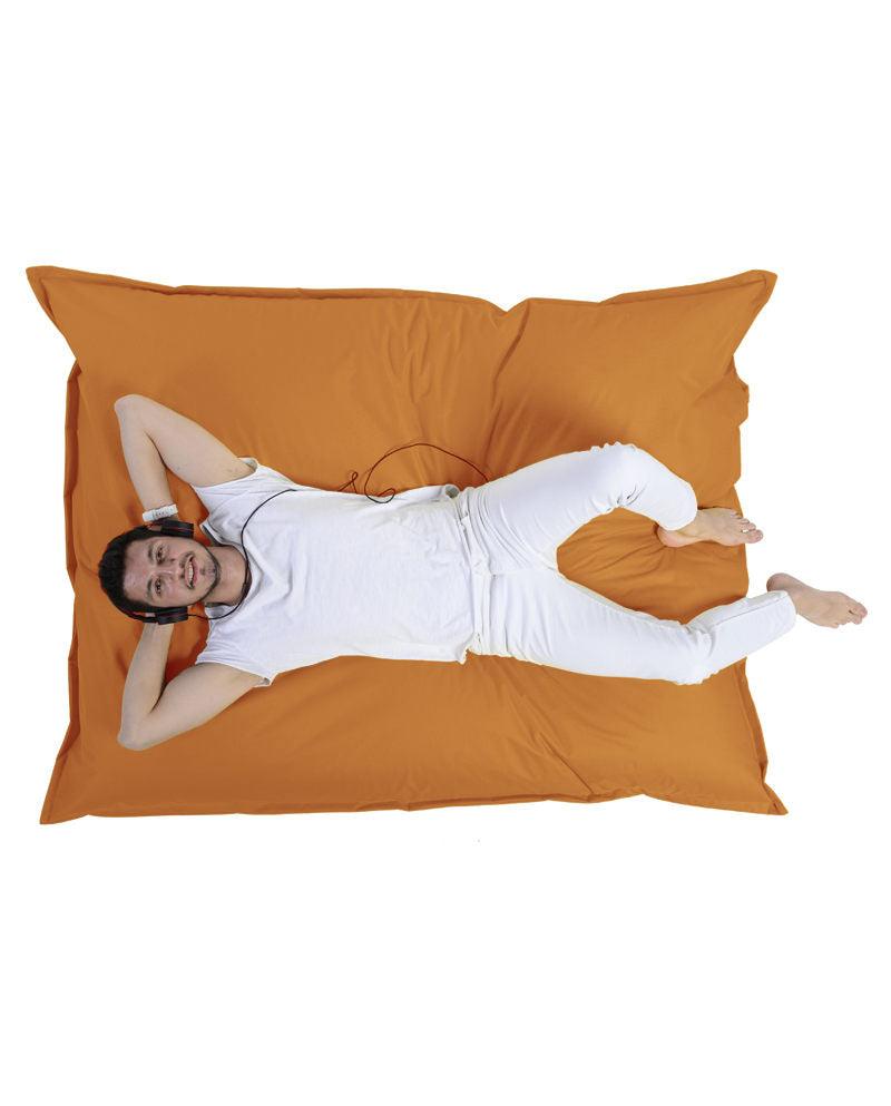 Saltea / Fotoliu Puf, Bean Bag Extra Arda, 180x140x30 cm - portocale