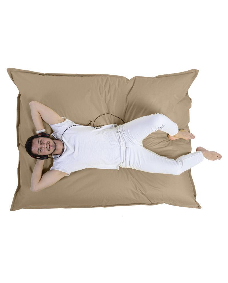 Saltea / Fotoliu Puf, Bean Bag Extra Arda, 180x140x30 cm - Maro