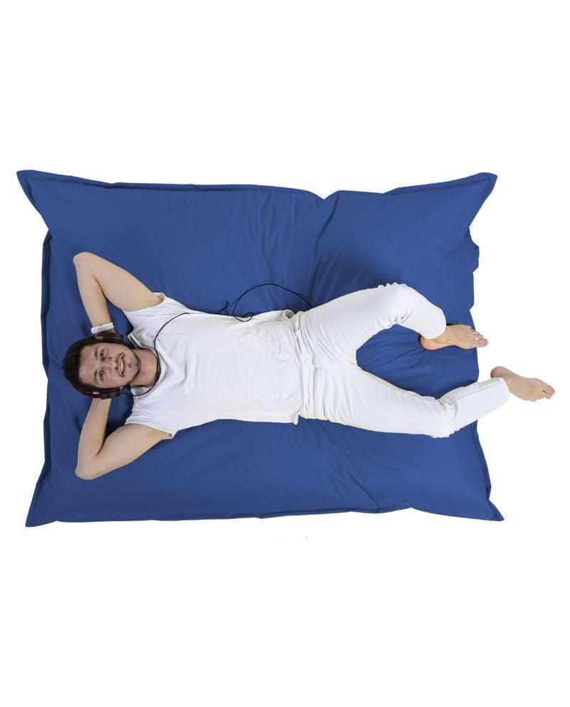 Saltea / Fotoliu Puf, Bean Bag Extra Arda, 180x140x30 cm - Albastru