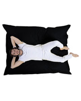 Saltea / Fotoliu Puf, Bean Bag Extra Arda, 180x140x30 cm - Negru