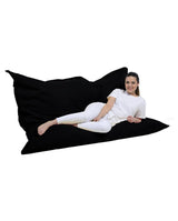 Saltea / Fotoliu Puf, Bean Bag Extra Arda, 180x140x30 cm - Negru