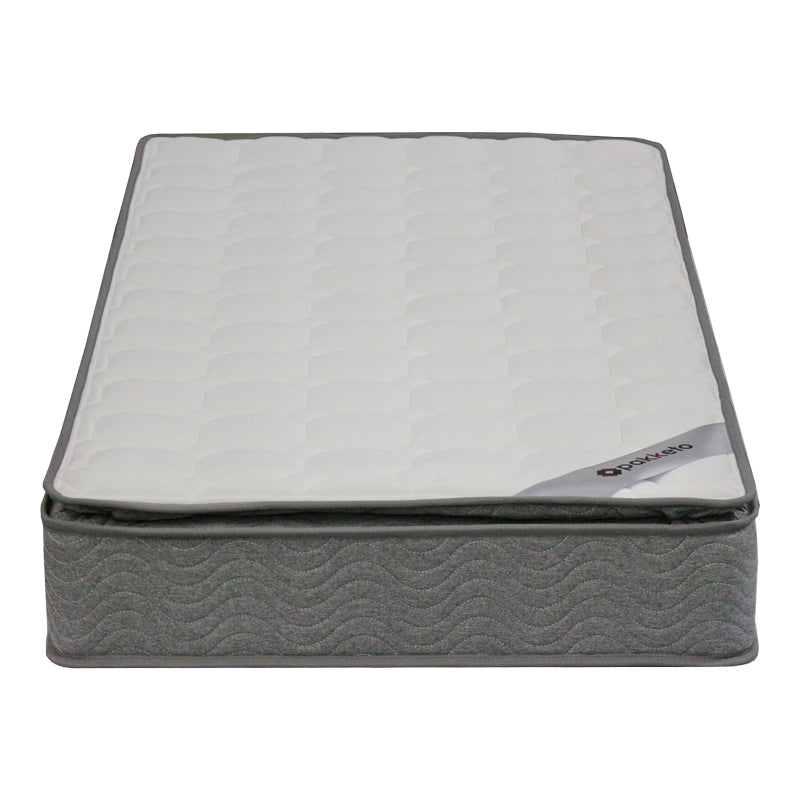 Saltea Perfecto cu arcuri continue pe o singura parte, cu strat superior de 18-20cm, Alb, 90x190 cm, imagine suplimentara