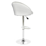 Saun de bar Balina, Alb, 52x53x109 cm