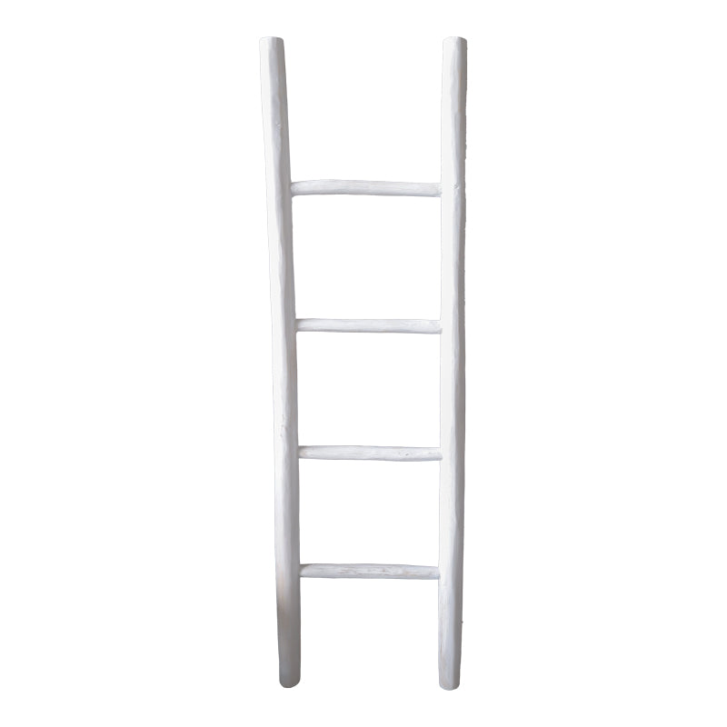 Alb | SKU: 336-000038 | Scară decorativă Morjeve, 45x6x150 cm, varianta Alb, produs pentru amenajarea locuinței, disponibil online în România la CasaMob
