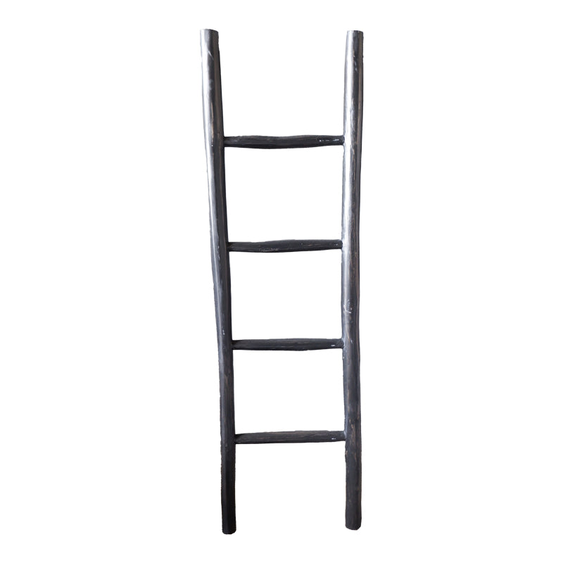 Negru | SKU: 336-000039 | Scară decorativă Morjeve, 45x6x150 cm, varianta Negru, produs pentru amenajarea locuinței, disponibil online în România la CasaMob