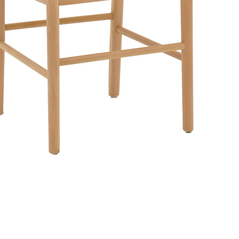 Scaun Alessia lemn Natural de fag- ratan, Natural, 43x40x89 cm, foto produs 7