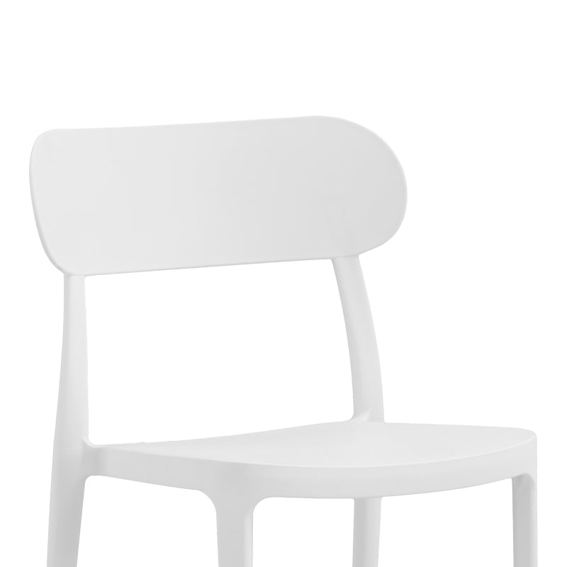Scaun Amvroan cu protectie UV, Diverse culori, 51x49x80 cm - Alb
