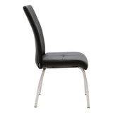 Scaun Ariadne, 63x43x96 cm - Negru