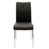 Scaun Ariadne, 63x43x96 cm - Negru
