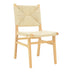 Scaun Arten franghie, Natural, 60x55x85 cm