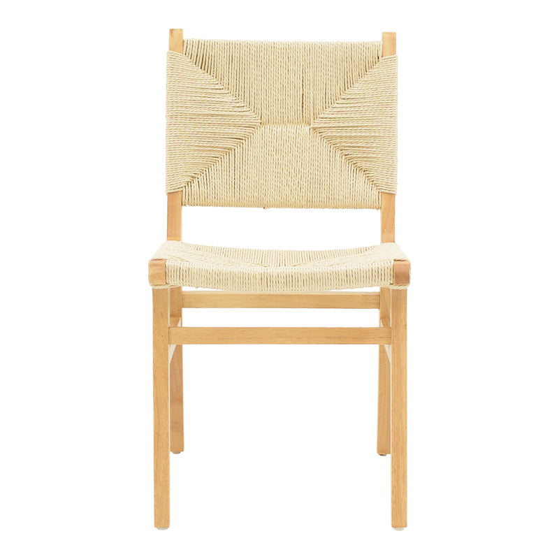 Scaun Arten franghie, Natural, 60x55x85 cm