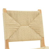 Scaun Arten franghie, Natural, 60x55x85 cm
