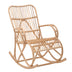 Scaun balansoar Cormeny Natural ratan, 108x71x103 cm