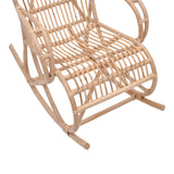 Scaun balansoar Cormeny Natural ratan, 108x71x103 cm