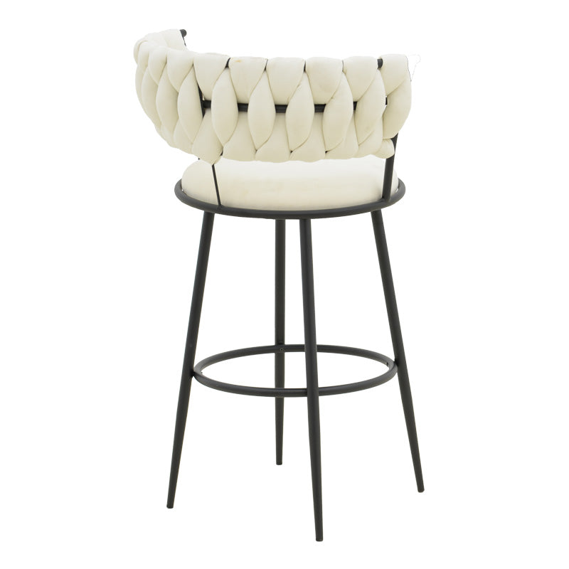 Scaun bar Alkia, Bej, 50x56x95 cm