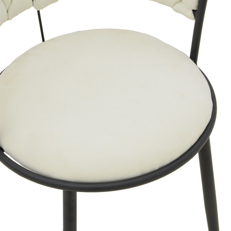 Scaun bar Alkia, Bej, 50x56x95 cm