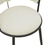 Scaun bar Alkia, Bej, 50x56x95 cm
