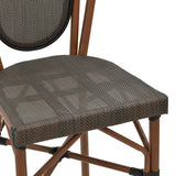 Scaun bar Dezyan, Negru - Maro, 41x54x116 cm - Maro