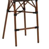 Scaun bar Dezyan, Negru - Maro, 41x54x116 cm - Maro