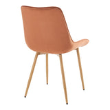 Scaun Berne, Catifea, 53x62x84 cm - Maro