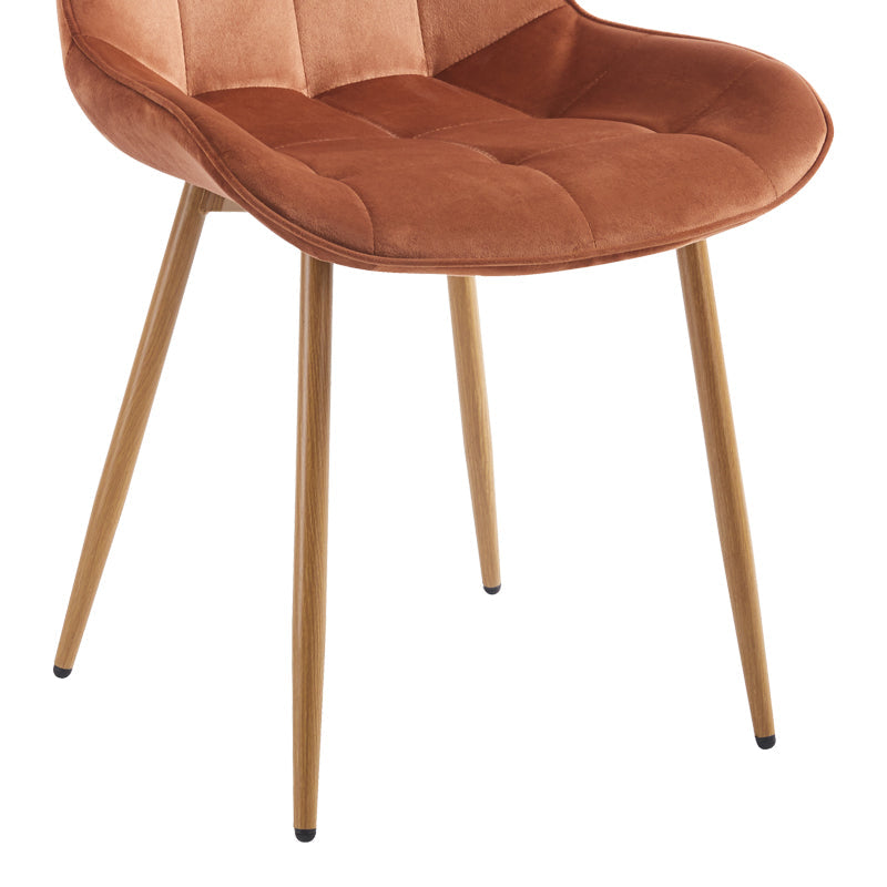 Scaun Berne, Catifea, 53x62x84 cm - Maro
