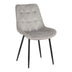 Scaun Berne, Velur, Gri Antracit, 53x62x84 cm - 128-000048