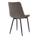 Scaun Berne, picioare negre, catifea, Diverse culori, 53x57x87 cm - Gri închis | SKU: 327-000077 | Scaun Berne, picioare negre, catifea, 53x57x87 cm, varianta Gri închis, produs pentru amenajarea locuinței, disponibil online în România la CasaMob