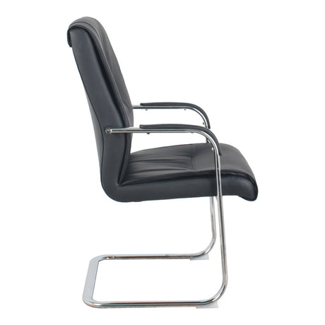 Scaun Biani, Negru, 58x70x101 cm