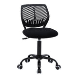 Scaun birou copii Kador, Negru, 52x52x72-94 cm