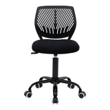 Scaun birou copii Kador, Negru, 52x52x72-94 cm