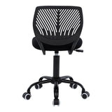 Scaun birou copii Kador, Negru, 52x52x72-94 cm
