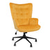 Scaun de birou directorial Lobima, catifea, 68x71x112 cm - 393-000022