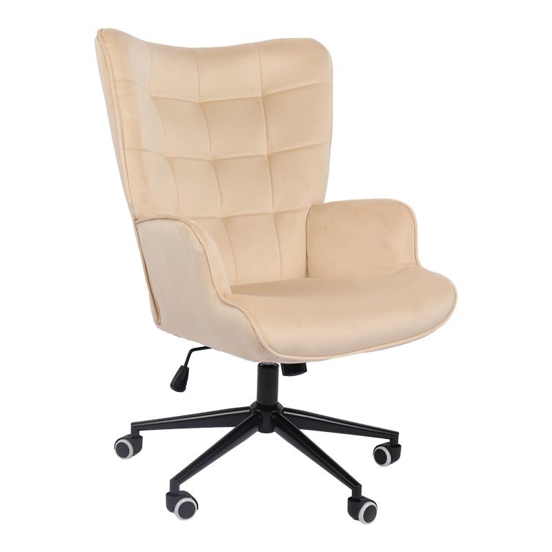 Scaun de birou directorial Lobima, catifea, 68x71x112 cm - Scaun de birou directorial Lobima, catifea, 68x71x112 cm