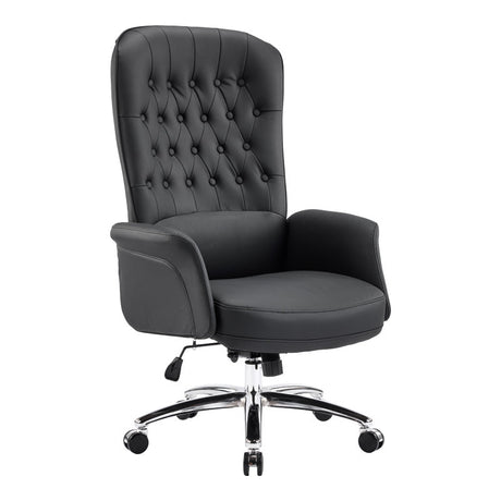 Scaun de birou managerial Kaline, piele PU, 69x79x123 cm
