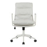 Scaun birou ergonomic Kreno, Textil, gri, 56x67x89-97 cm